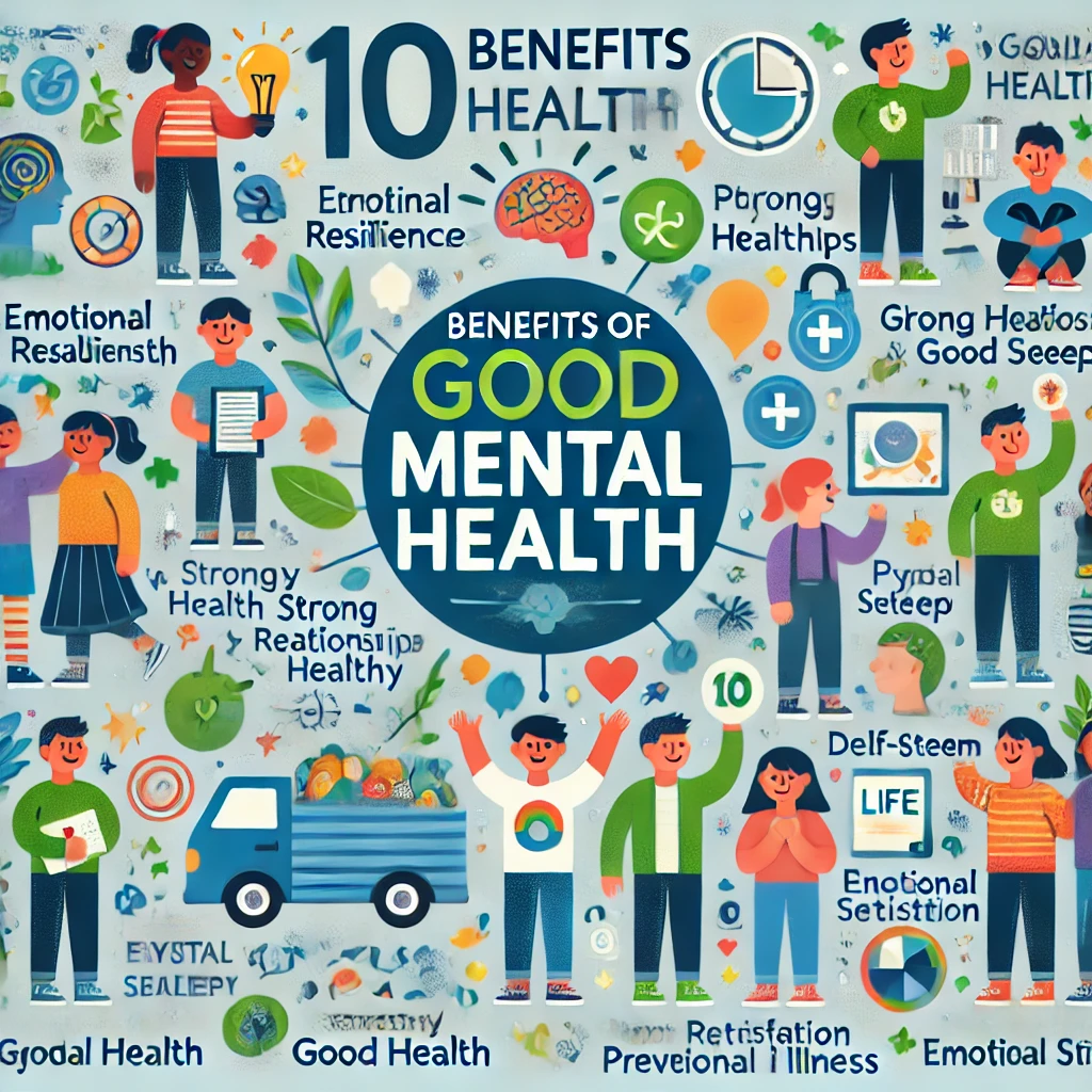 benefits of good mental health