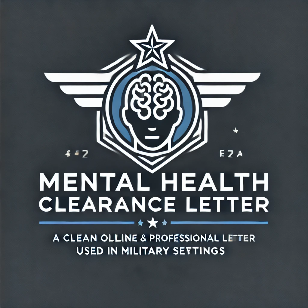 mental health clearance letter for military 2